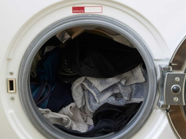 What should you never put in a washing machine